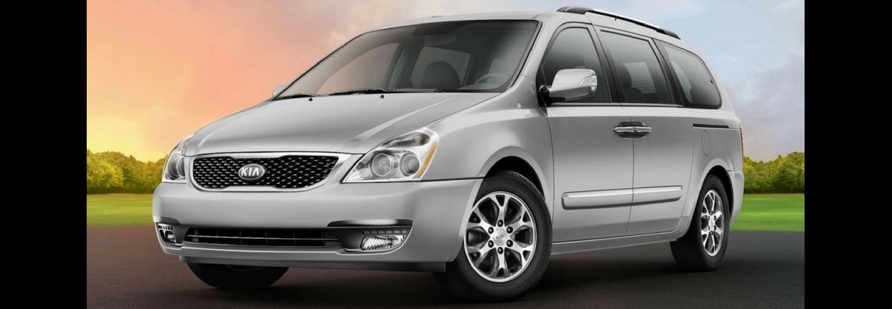 A used 2014 Kia Sedona van