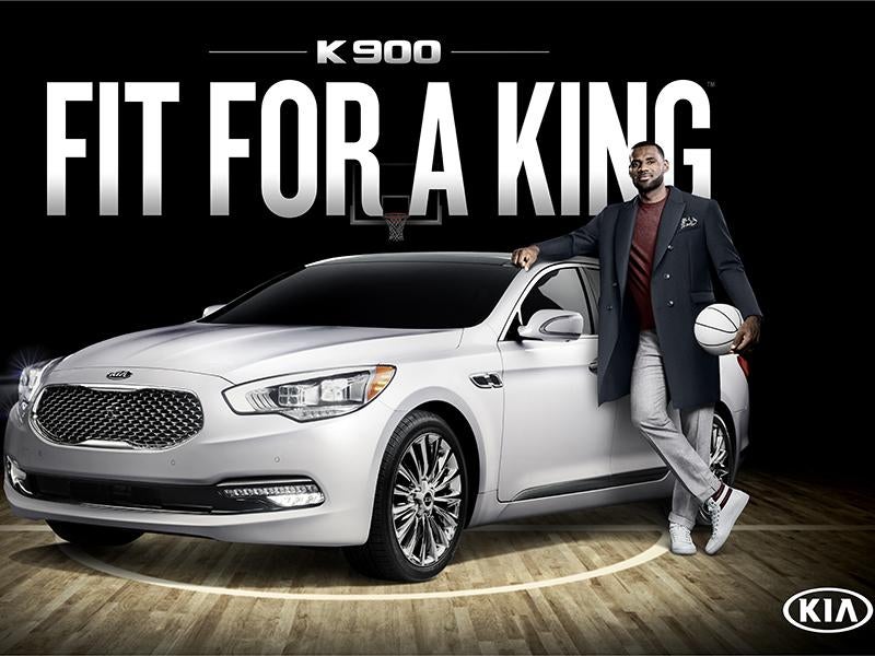 Union County Kia K900 Fit for a King Lebron James