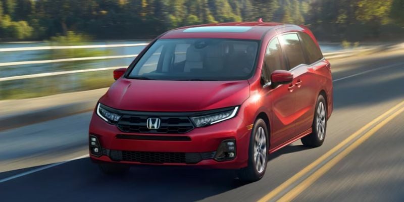 2025 Honda Odyssey design