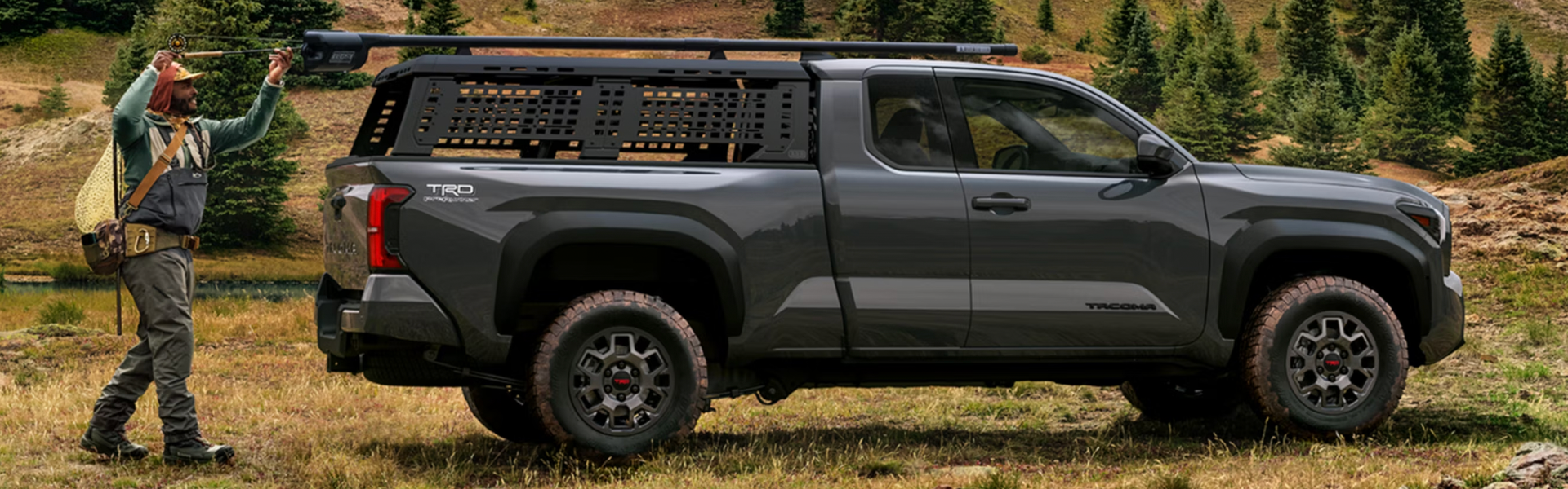 Toyota Tacoma TRD off-road pickup.