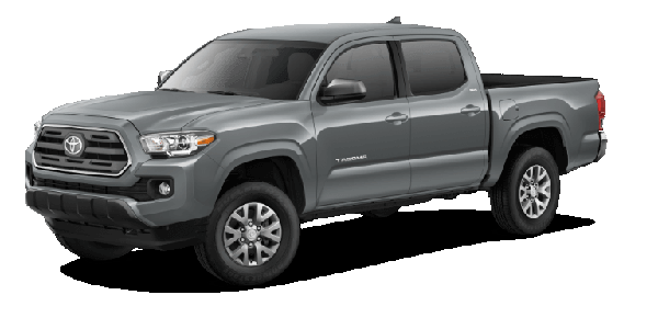 A grey 2019 Toyota Tacoma