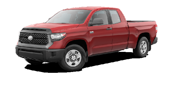 A red 201 Toyota Tundra