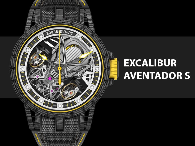 Lamborghini Watch Excalibur Aventador S