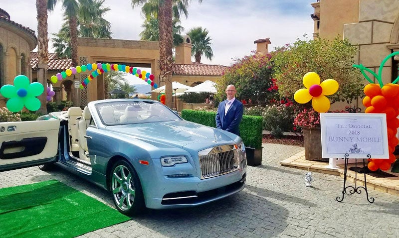 Rolls-Royce Rancho Mirage Dawn at The Madison Club Annual Easter Egg Hunt