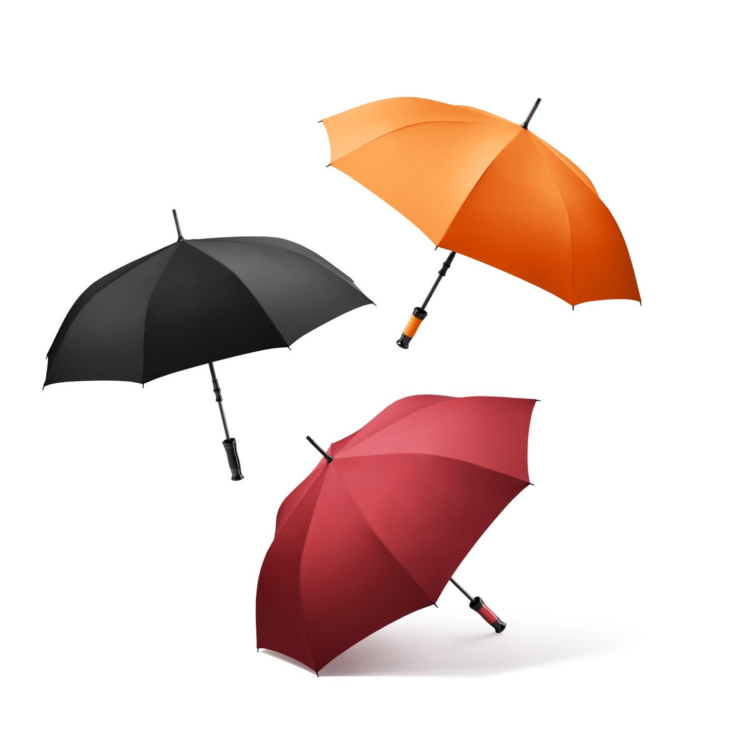 Rolls-Royce Black Chrome Umbrellas in three colors