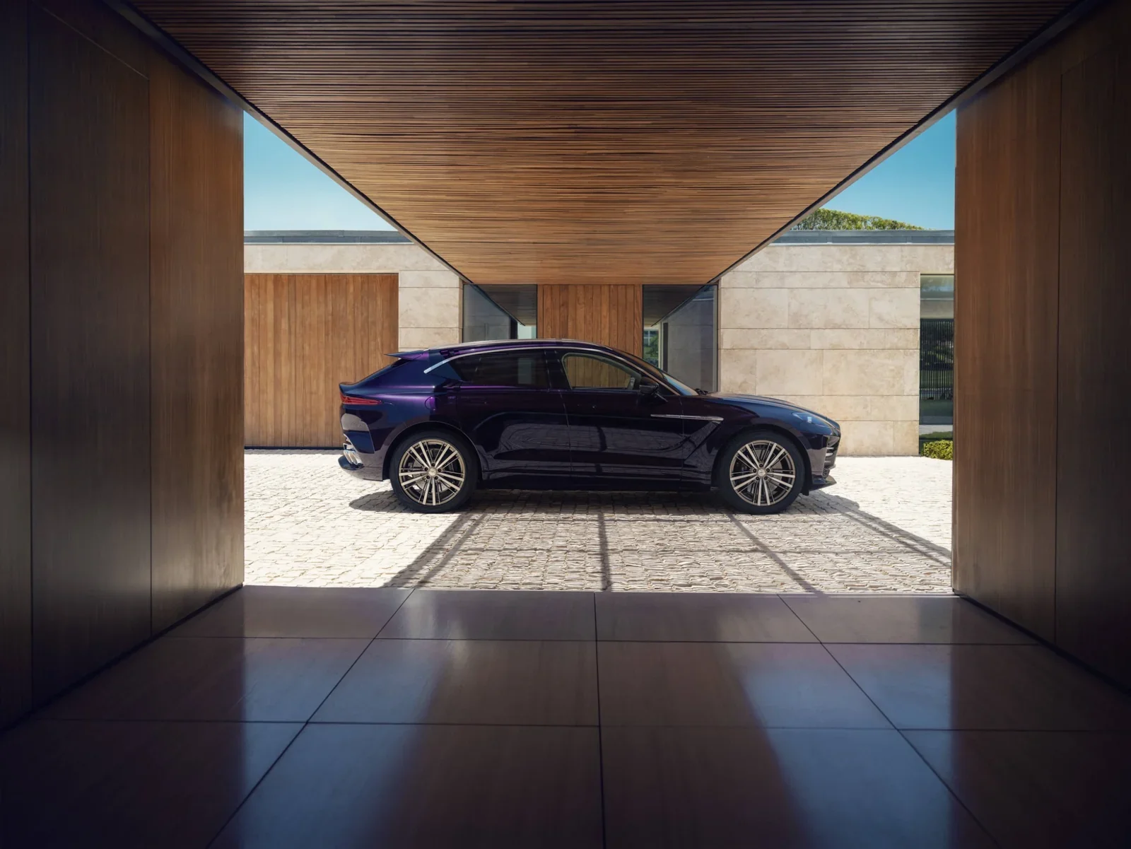 Aston Martin DBX GT luxury performance SUV side profile