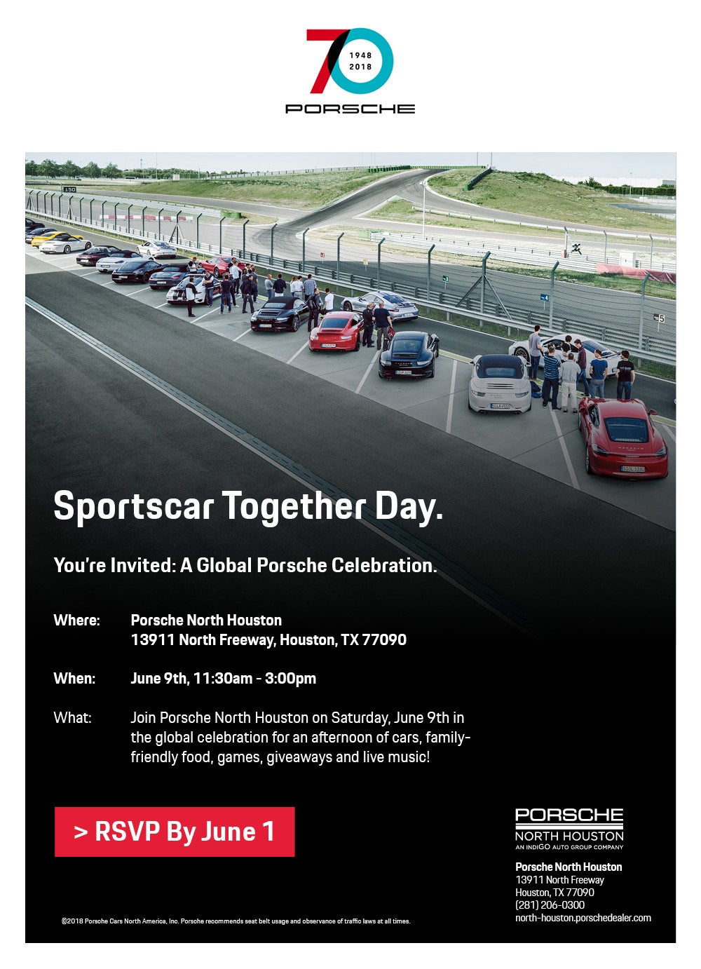Porsche North Houston Sportscar Day