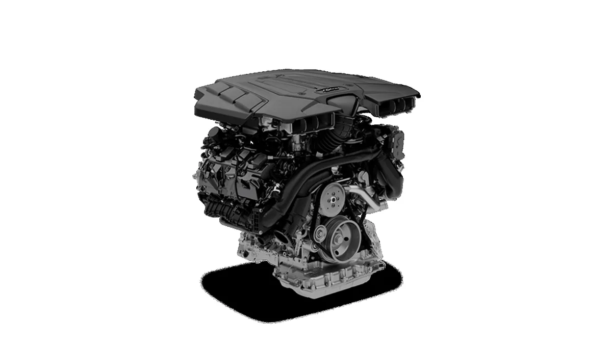 Bentley Bentayga Azure V6 plug-in hybrid powertrain