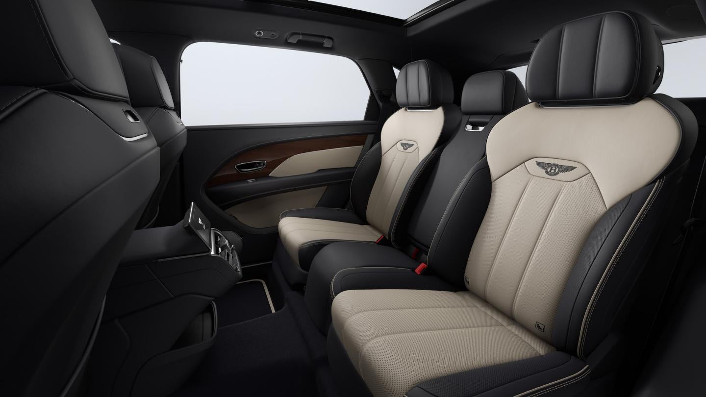 Bentley Bentayga EWB extended rear cabin and 4+1 seating