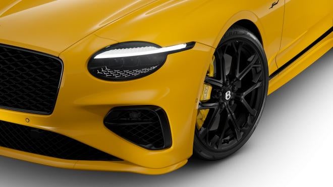 Continental GT Speed headlamp detail
