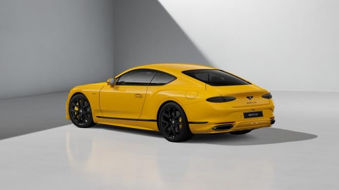 Continental GT Speed rear three-quarter view