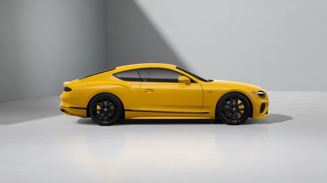 Continental GT Speed coupe side profile