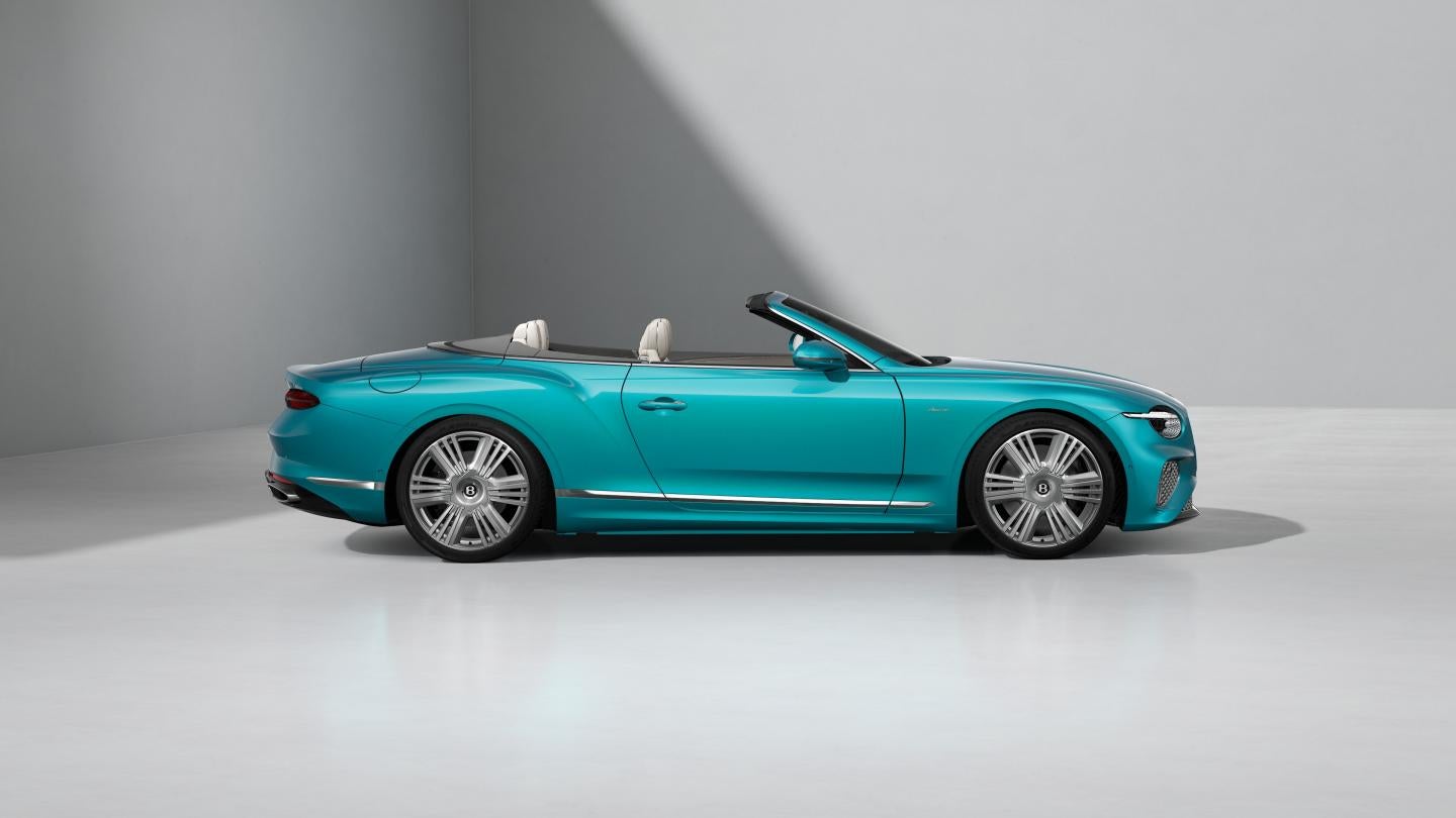 Continental GTC Azure side profile