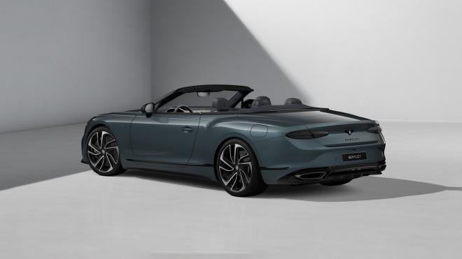 Continental GTC S rear three-quarter view