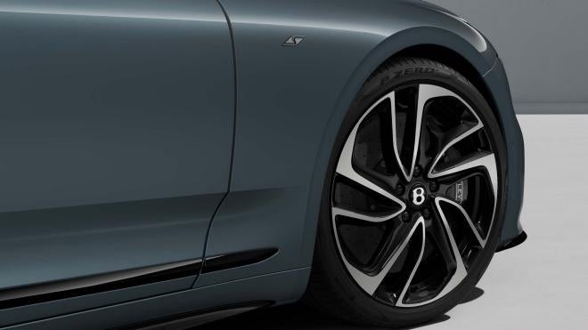 Continental GTC S front wheel and S fender badge