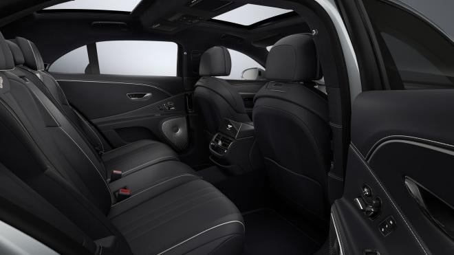 Bentley Flying Spur rear passenger seating