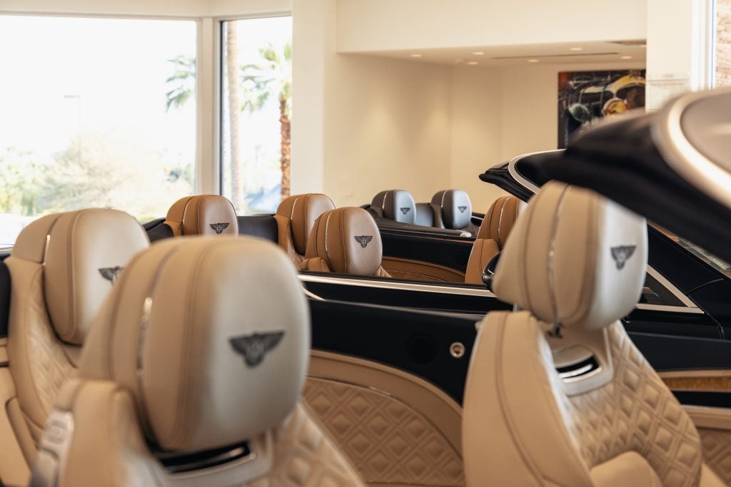 Bentley Continental GTC V8 Interior