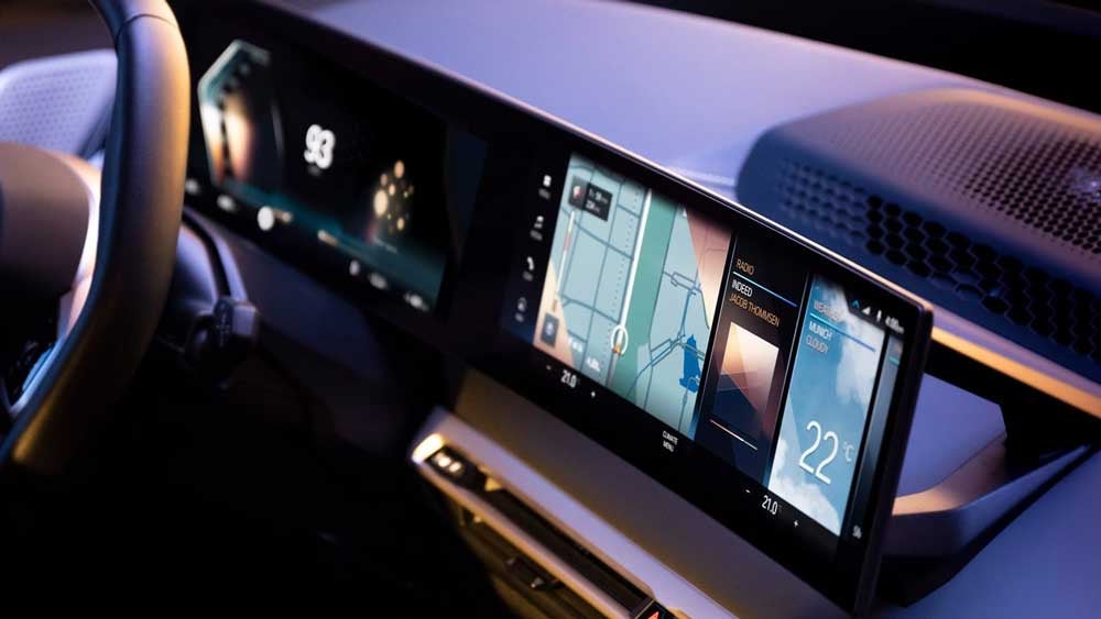 bmw ix infotainment