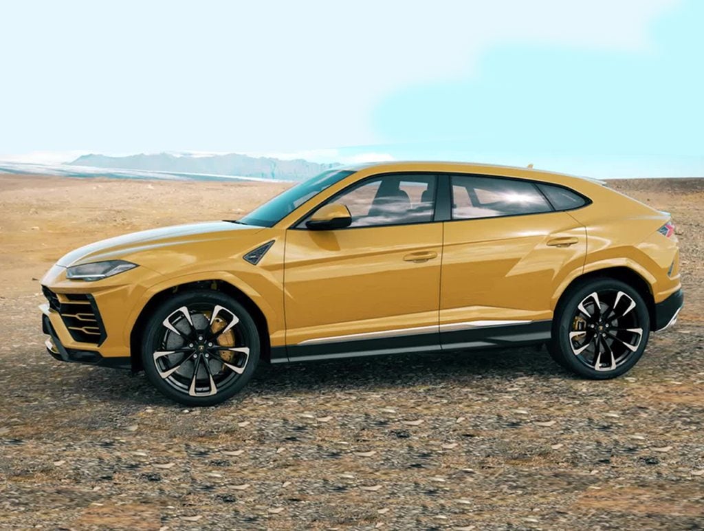 lamborghini urus exterior