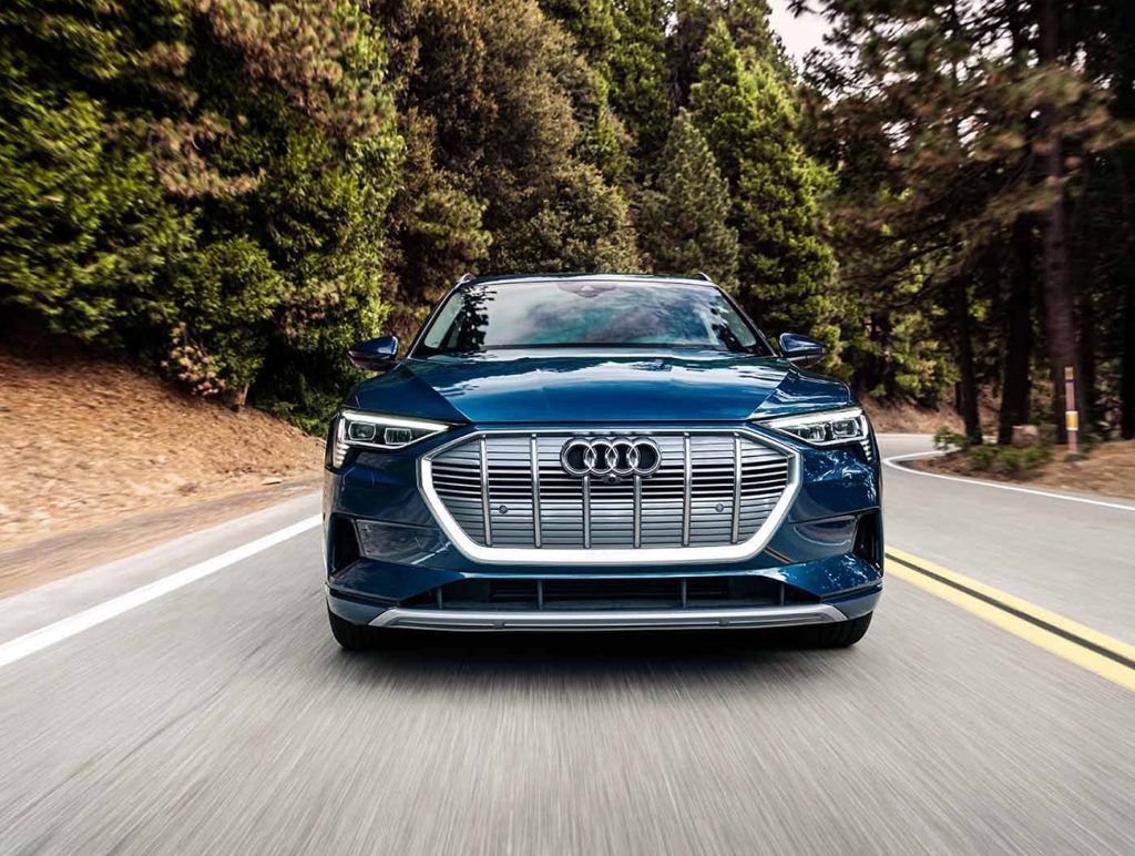 Audi etron front panel