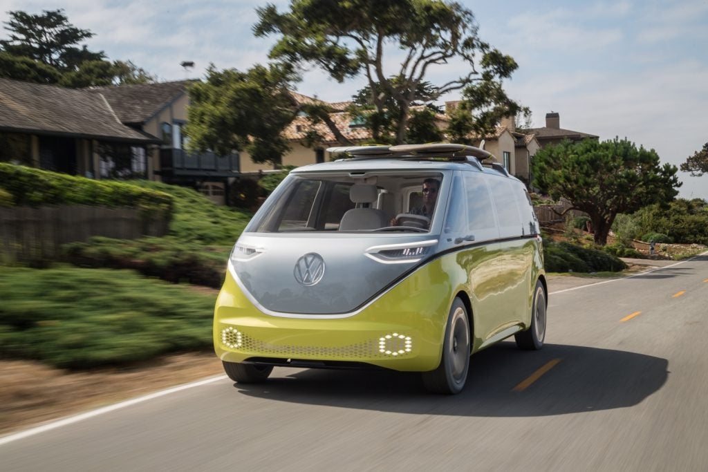 VW ID.BUZZ in Front