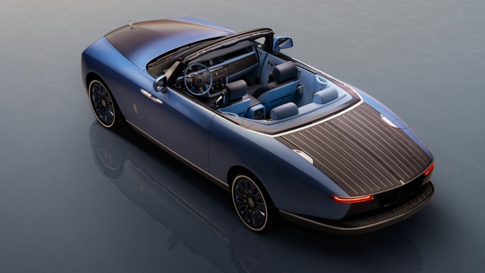Rolls-Royce Boat Tail Top View