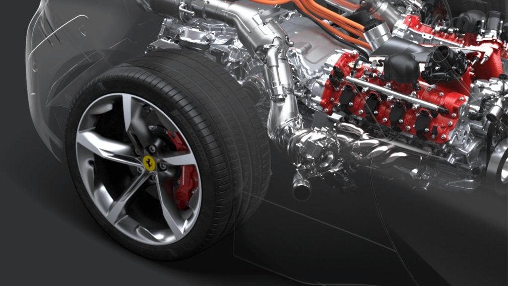 Ferrari Purosangue engineering