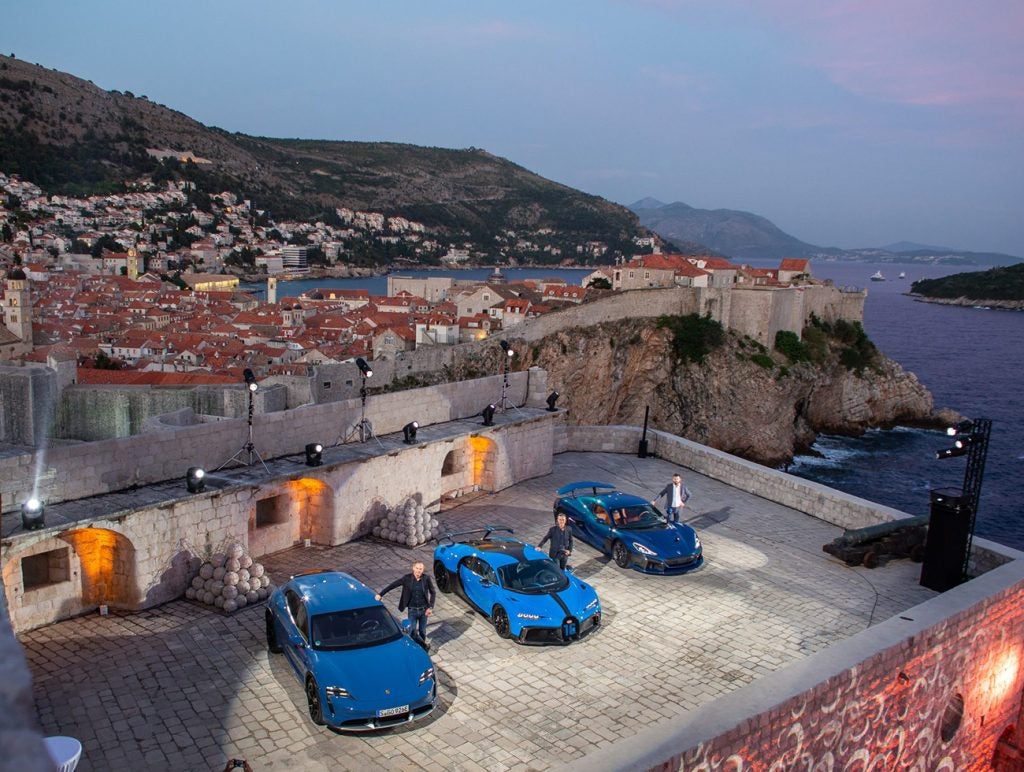 bugatti Rimac launch