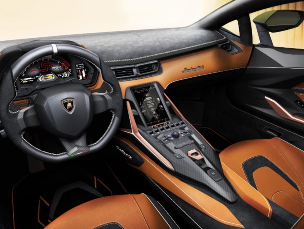 Lamborghini_sian_interior