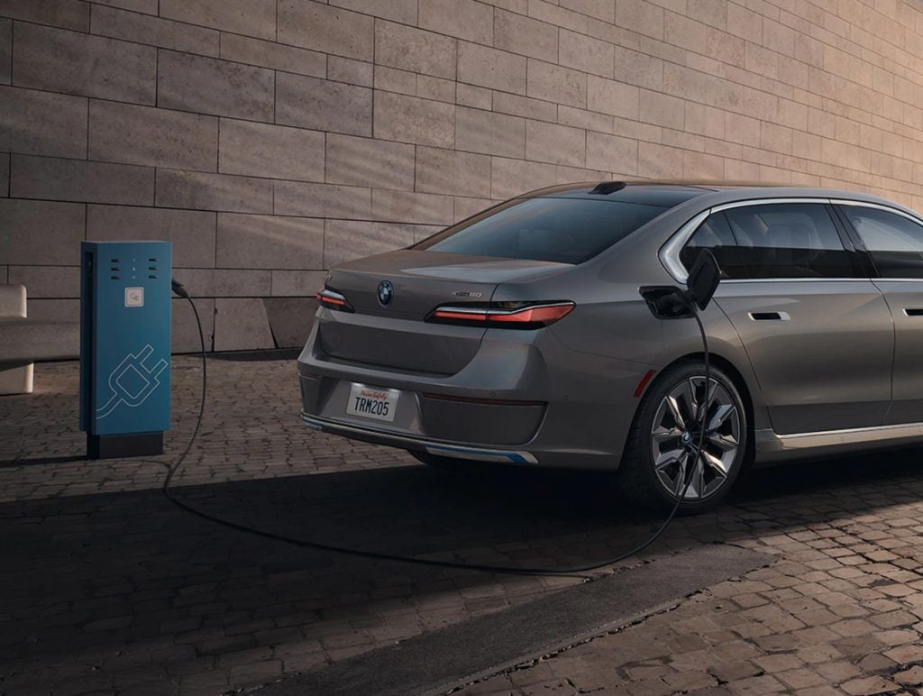 BMW i7 Electric car