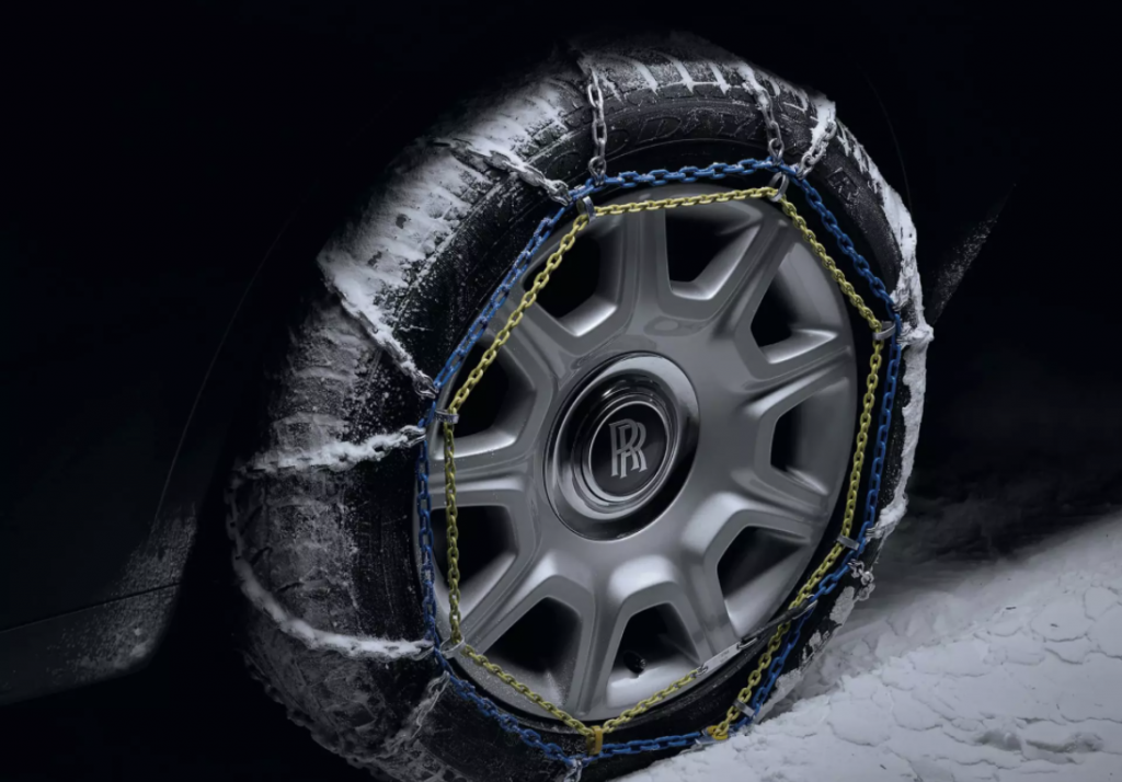 rolls-royce tire chains