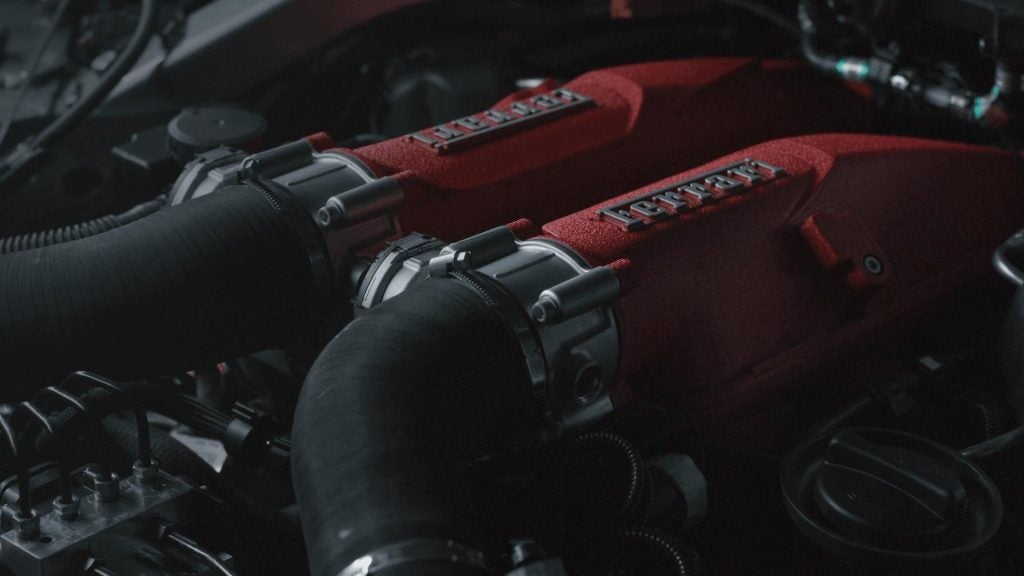 2022 ferrari roma engine