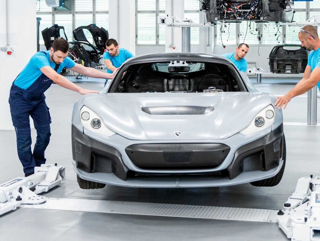 Rimac Nevera mechanics