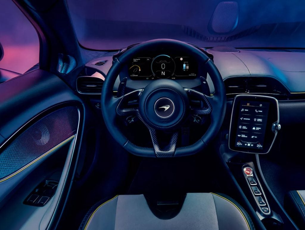 McLaren Artura Interior