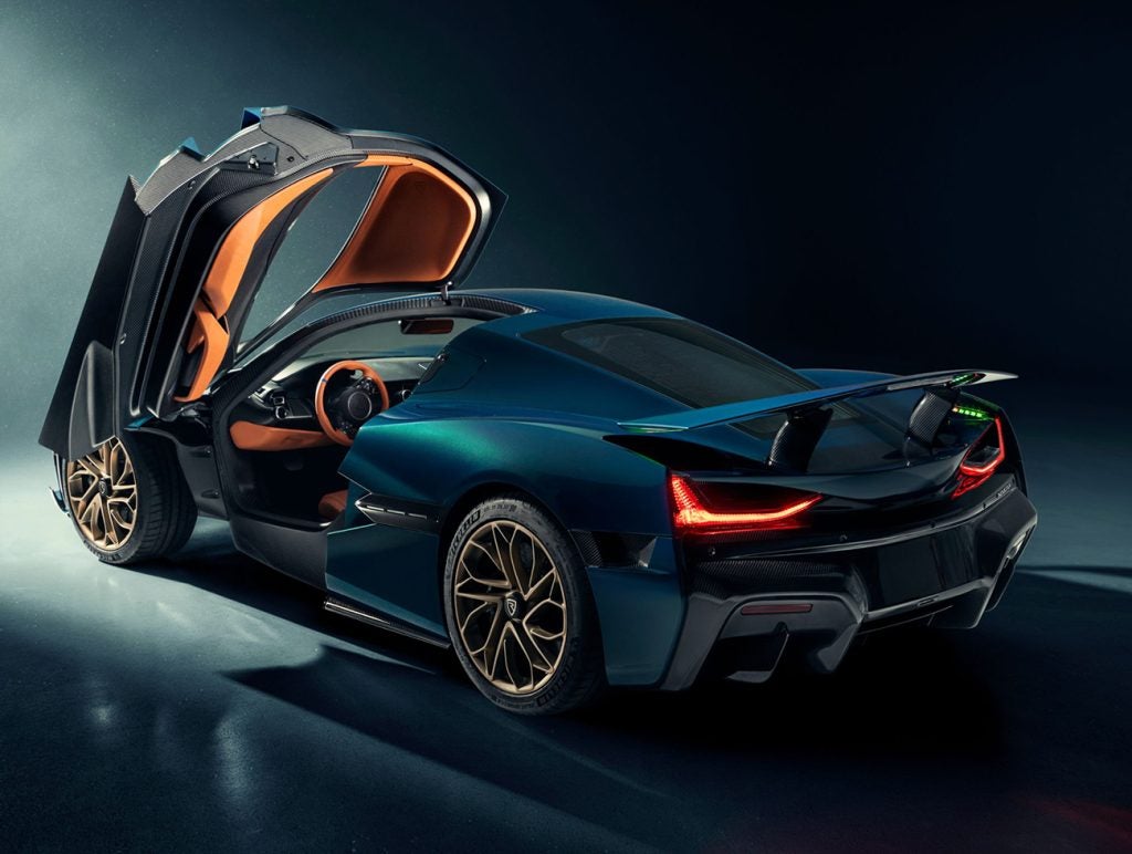 Rimac Nevera high performance