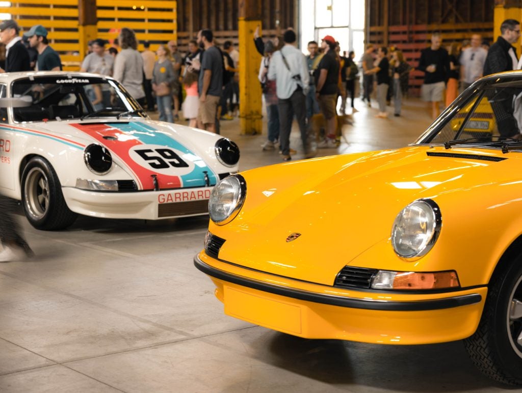 Porsche Luft 8 exhibition models