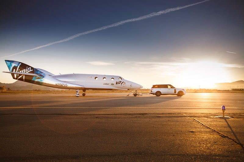 range rover astronaut edition virgin galactic