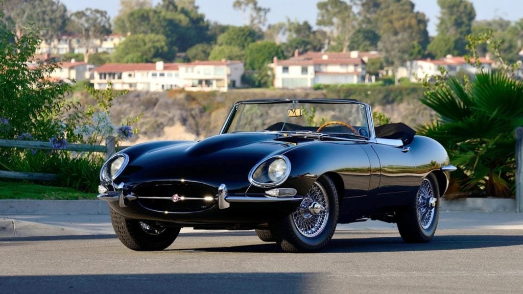 Jaguar E-Type’s Roadster convertible