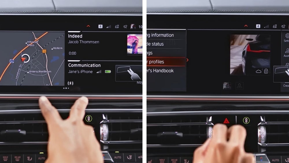 Gesture Contol Hand Signals BMW