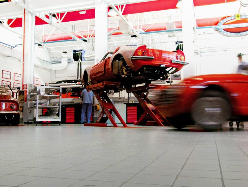 Ferrari Premium Classic Program restoration