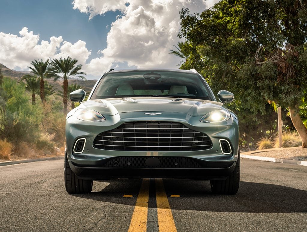 Aston Martin riding