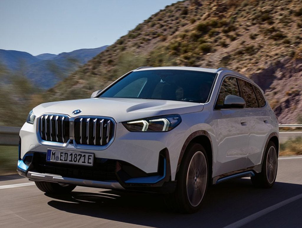 bmw ix1 exterior launch