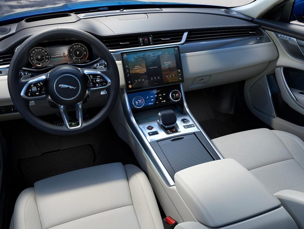 Jaguar XF interior