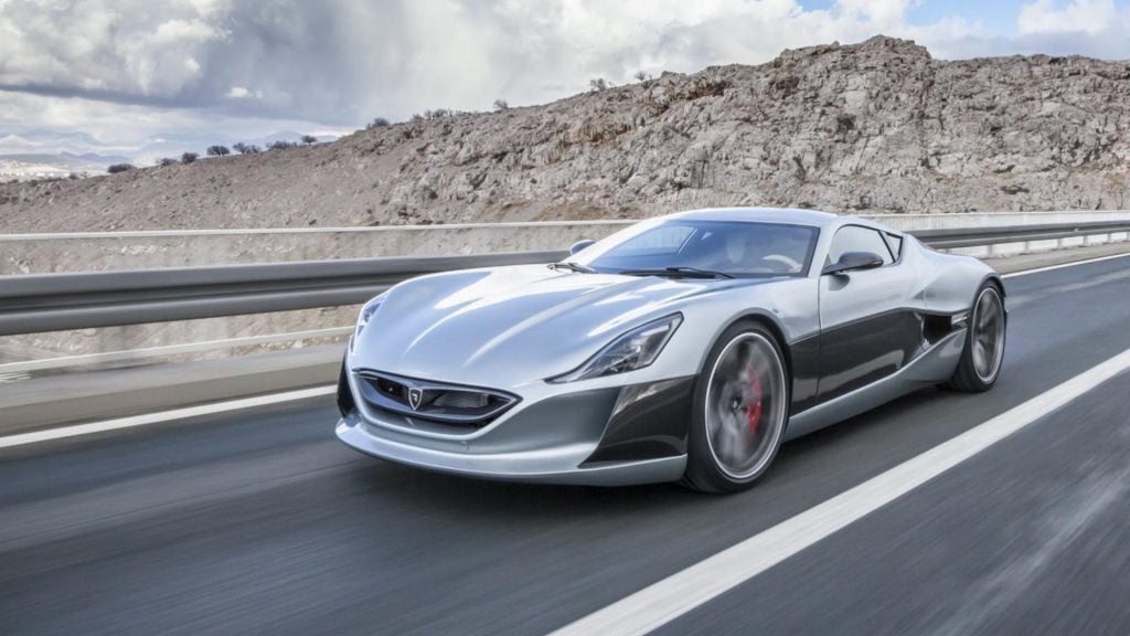 porsche rimac speed