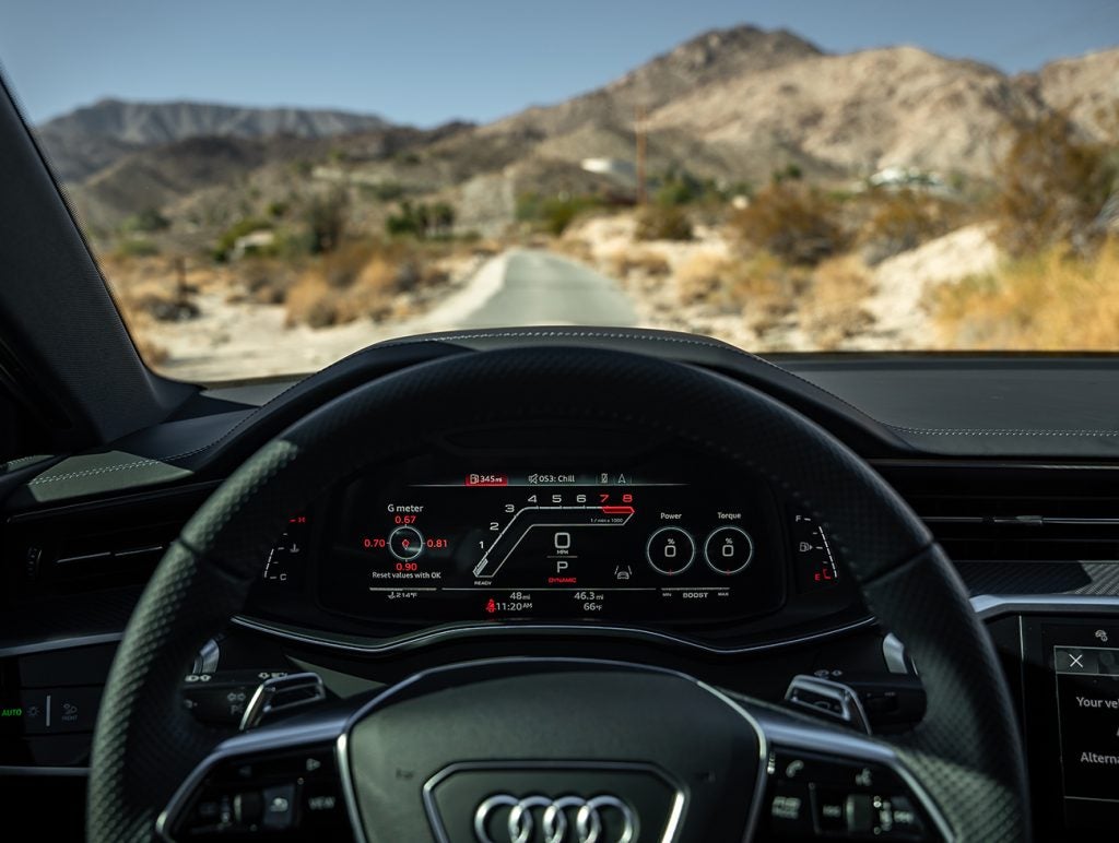 Audi RS7 interior panel