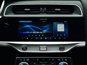 Jaguar I-Pace Media Screen