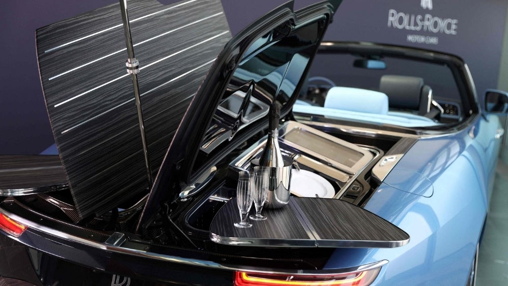 Rolls-Royce Boat Tail Trunk
