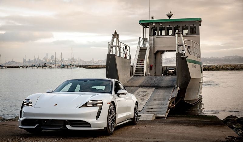 2021 car trends - porsche taycan