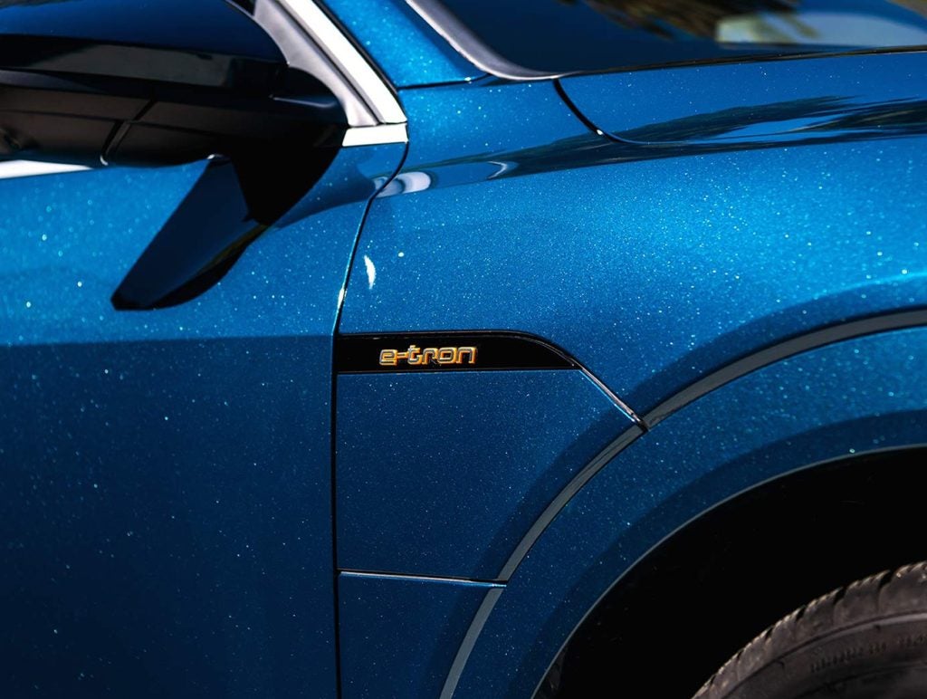 Audi etron right side
