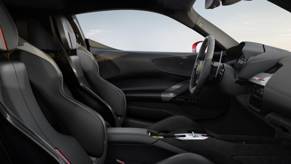 Ferrari Purosangue interior